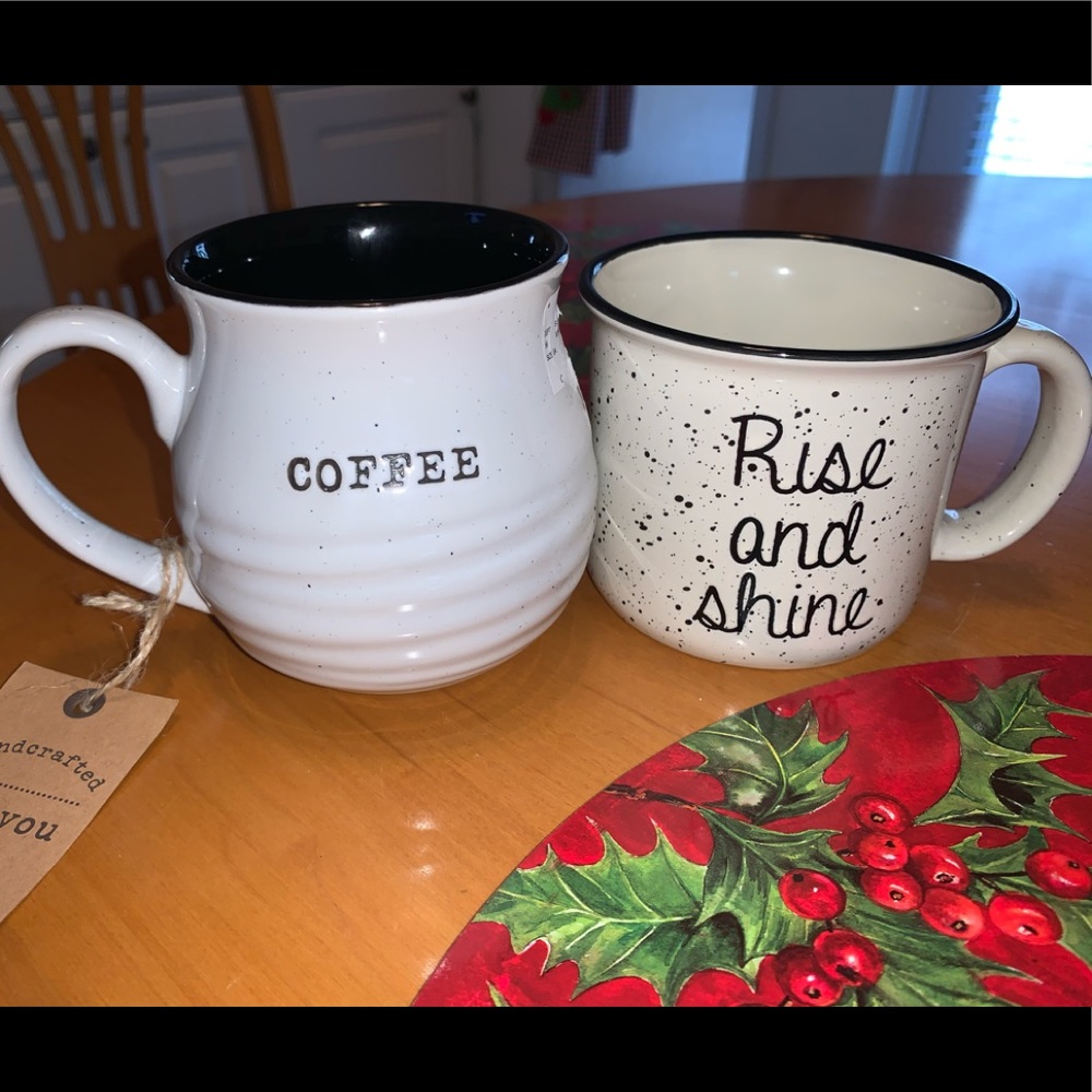 Two Brand New Coffee cups.